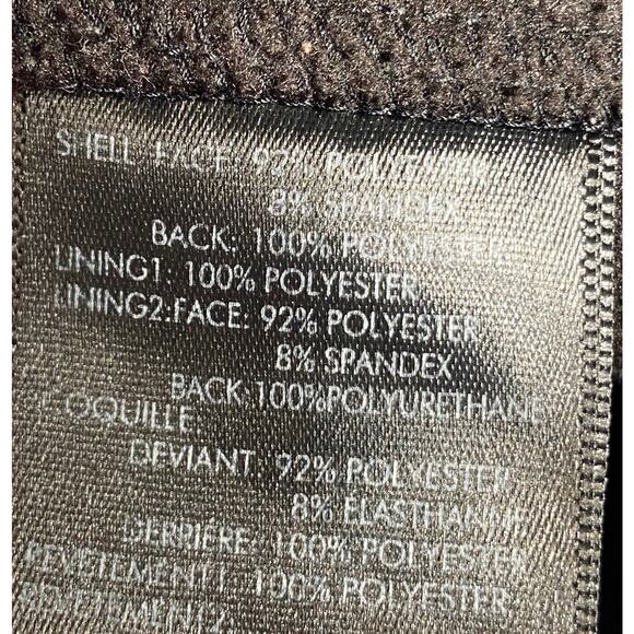 Tumi Black Soft Shell Ski Jacket Men’s Large Fleece Lined - Picture 7 of 8